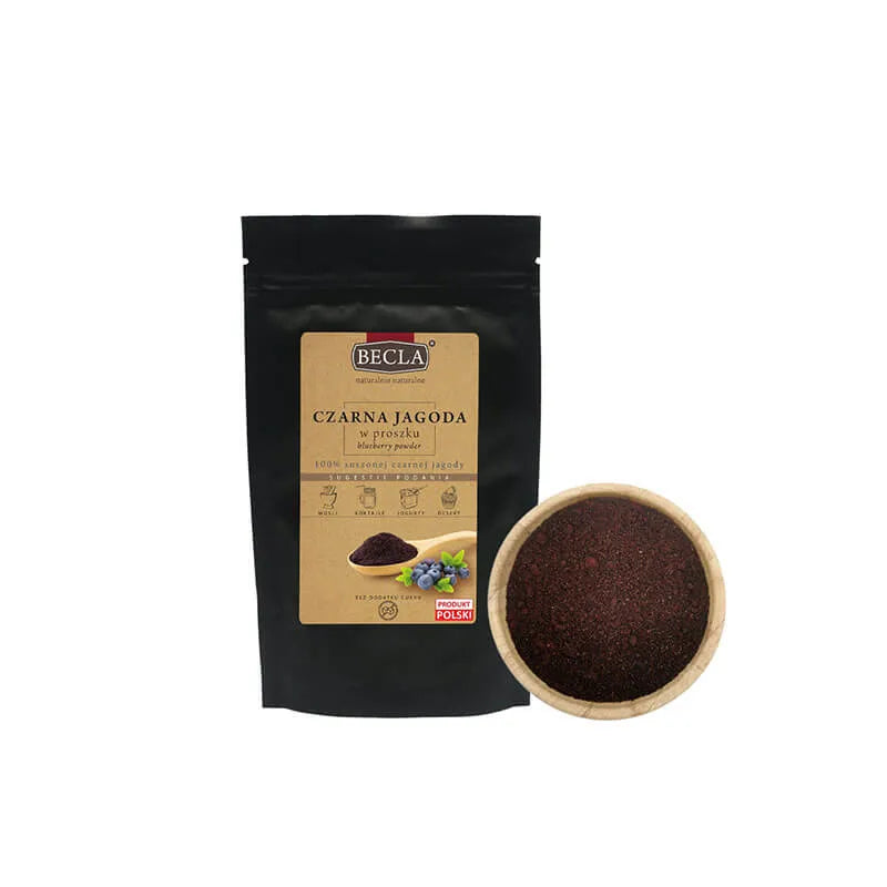 Czarna jagoda suszona w proszku 30 g